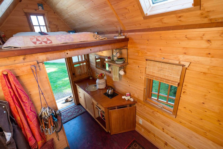 Мини-домик "tiny House" с кухней 7х4.8м