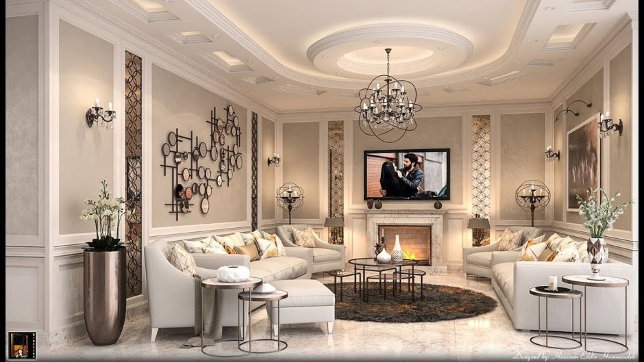 Зал в стиле Нео классика