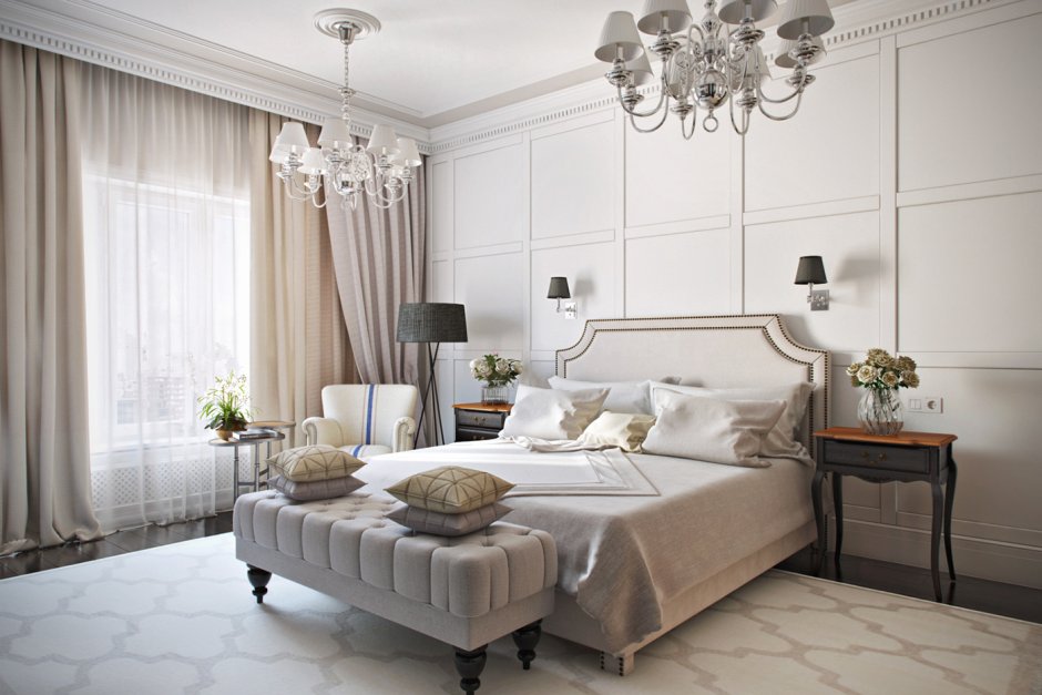 Спальни Luxury Неоклассика