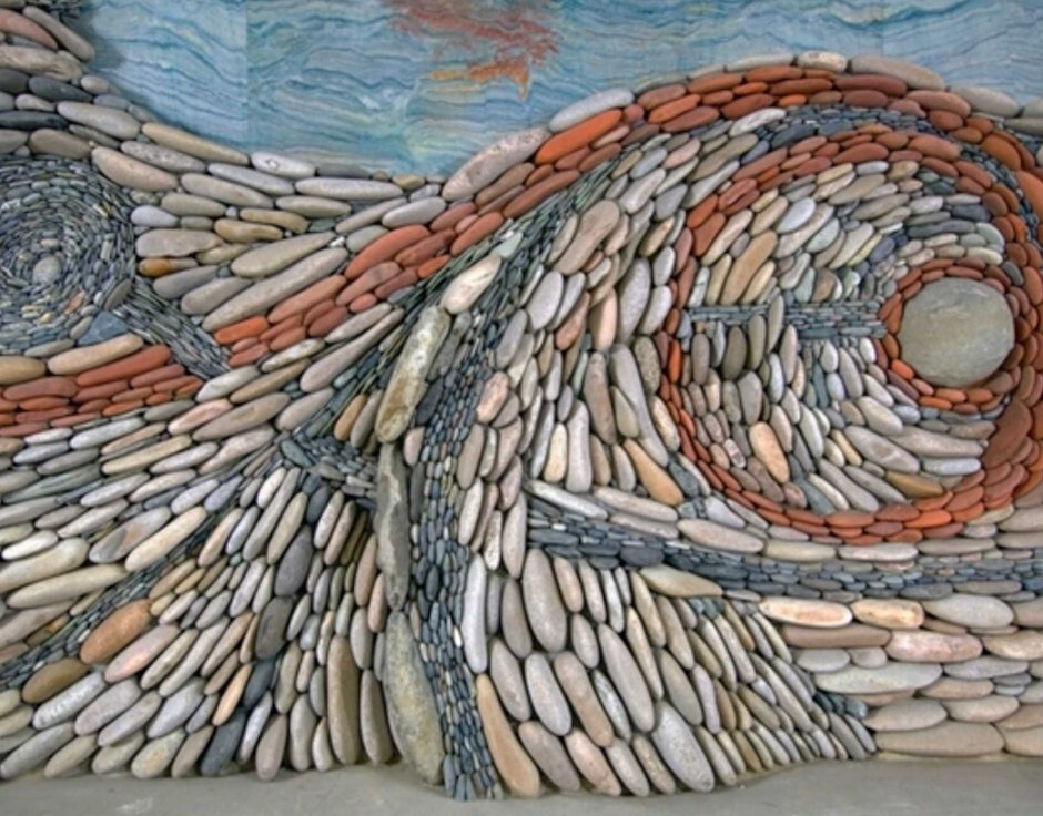Мозаики из природного камня