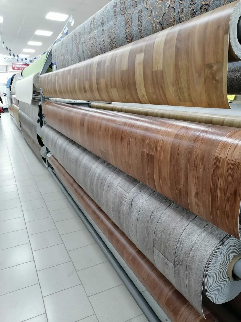Большой магазин линолеума