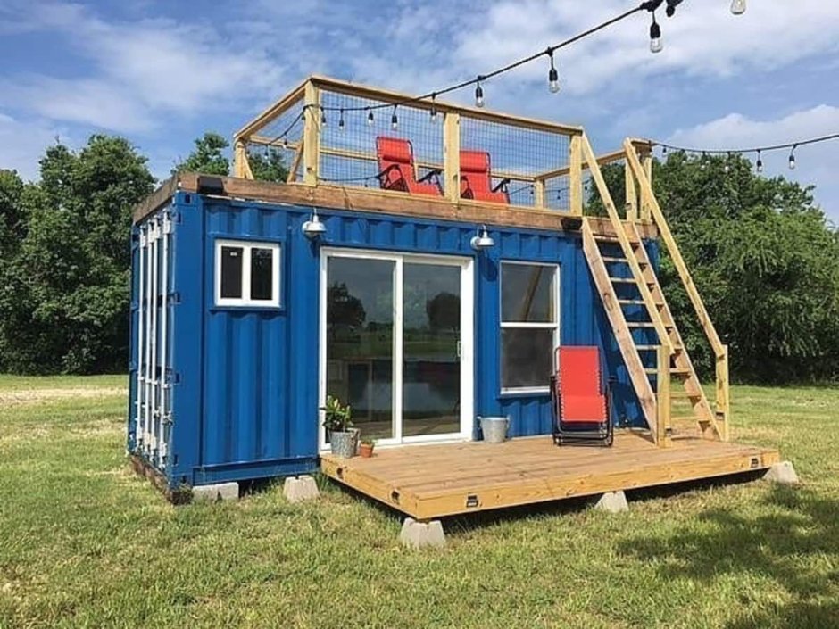 Tiny House из морского контейнера