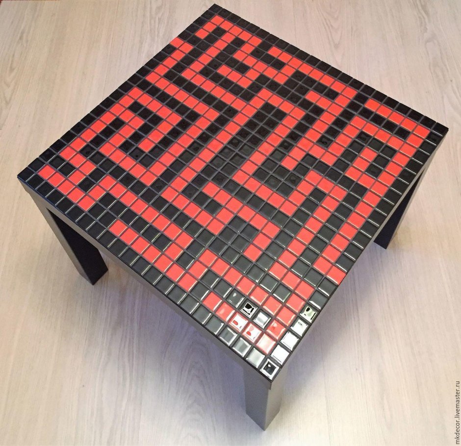 Мозаика на квадратный столик