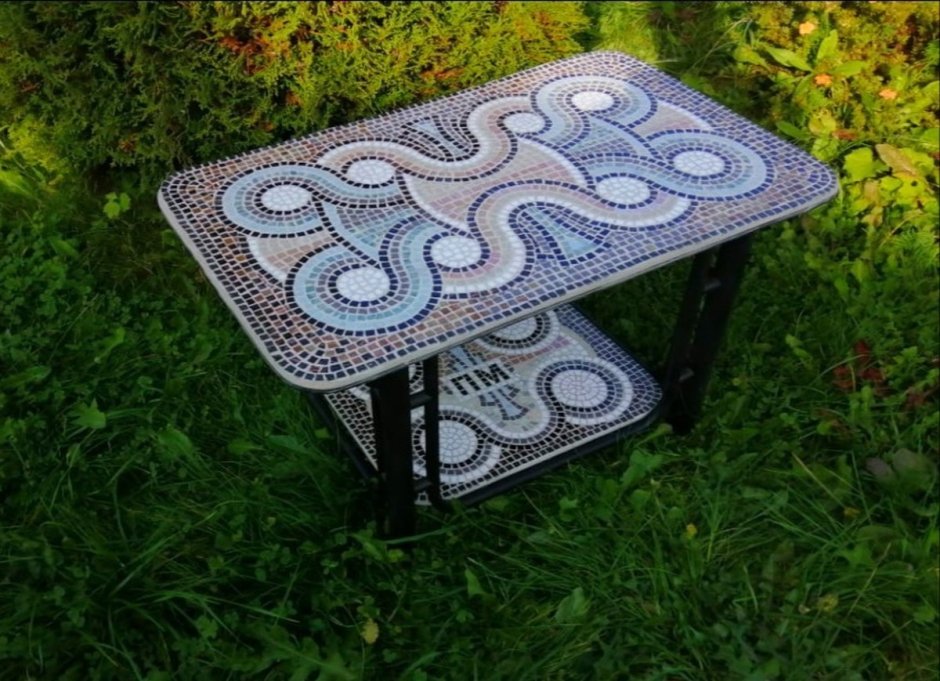 Орнамент для мозаичных столиков