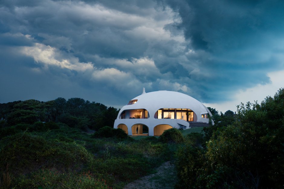 Дом сфера на 360 градусов новая Зеландия