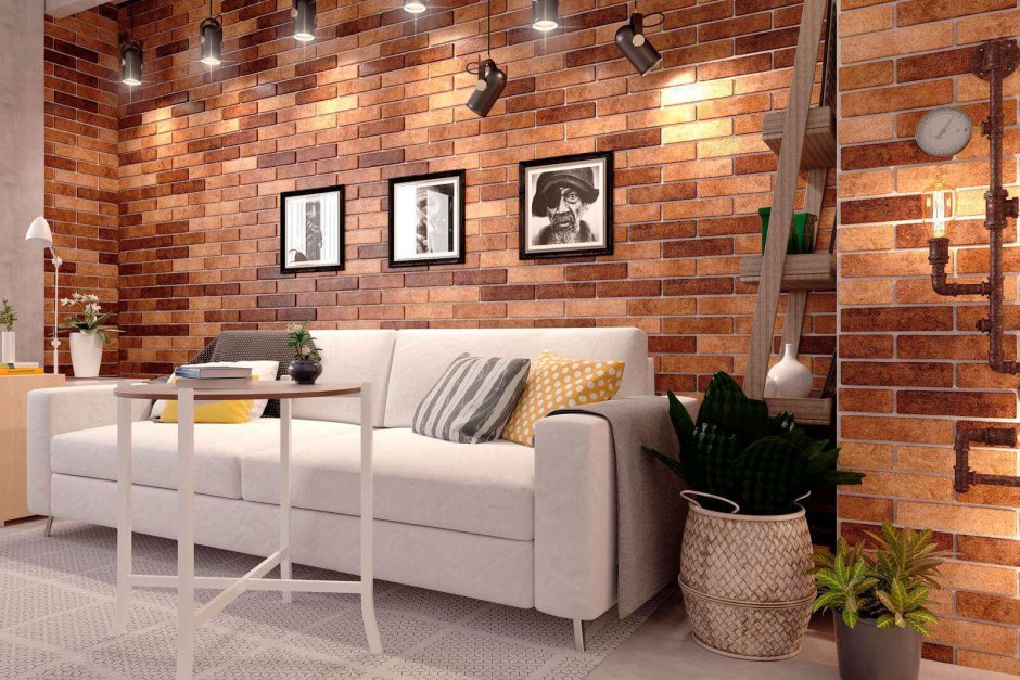 Керамогранит Golden Tile Brick Style Seven Tones