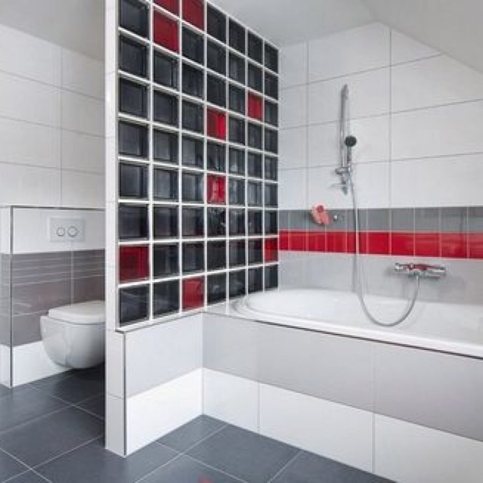 Перегородка в ванной комнате