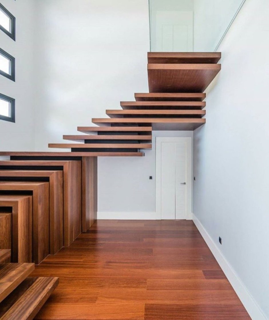 Деревянные лестницы в современном стиле