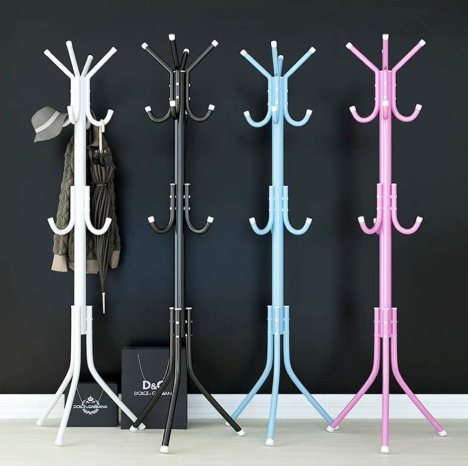 Вешалка для одежды 3в1 hat Stand напольная