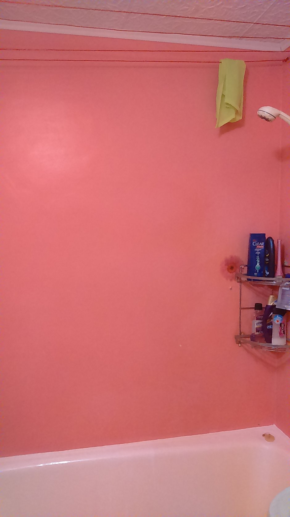 Ванная комната покрашена водоэмульсионной краской