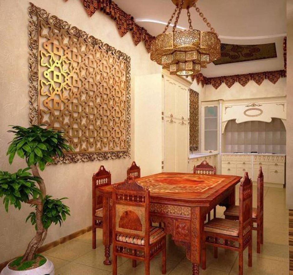 Кухня в мавританском стиле
