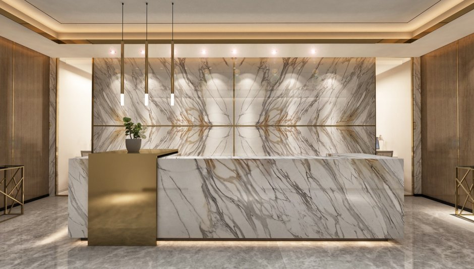 Мрамор Calacatta Borghini