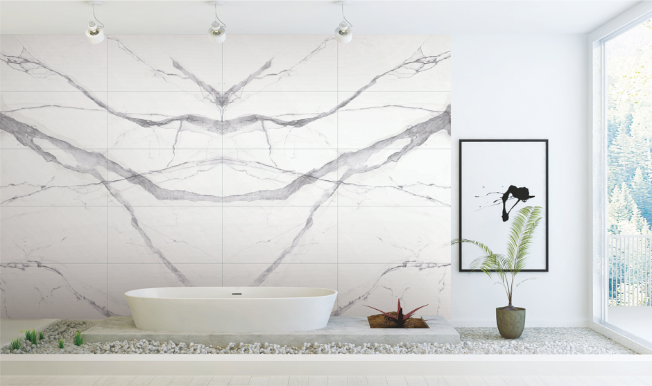 Керамогранит 120*60 Porcela Bobo Ferrara Calacatta