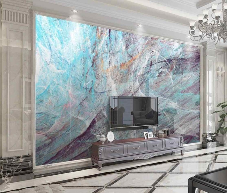 Affresco под мрамор