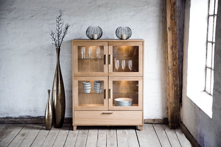 Шкаф-витрина Loft b420