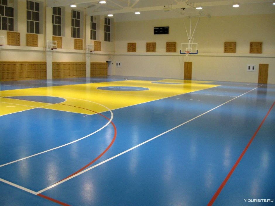 Спортивный зал пол