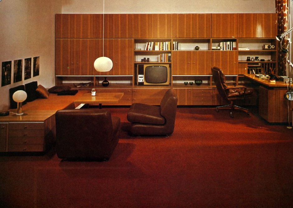 Training Debriefing Room in the 1970s in Miramar