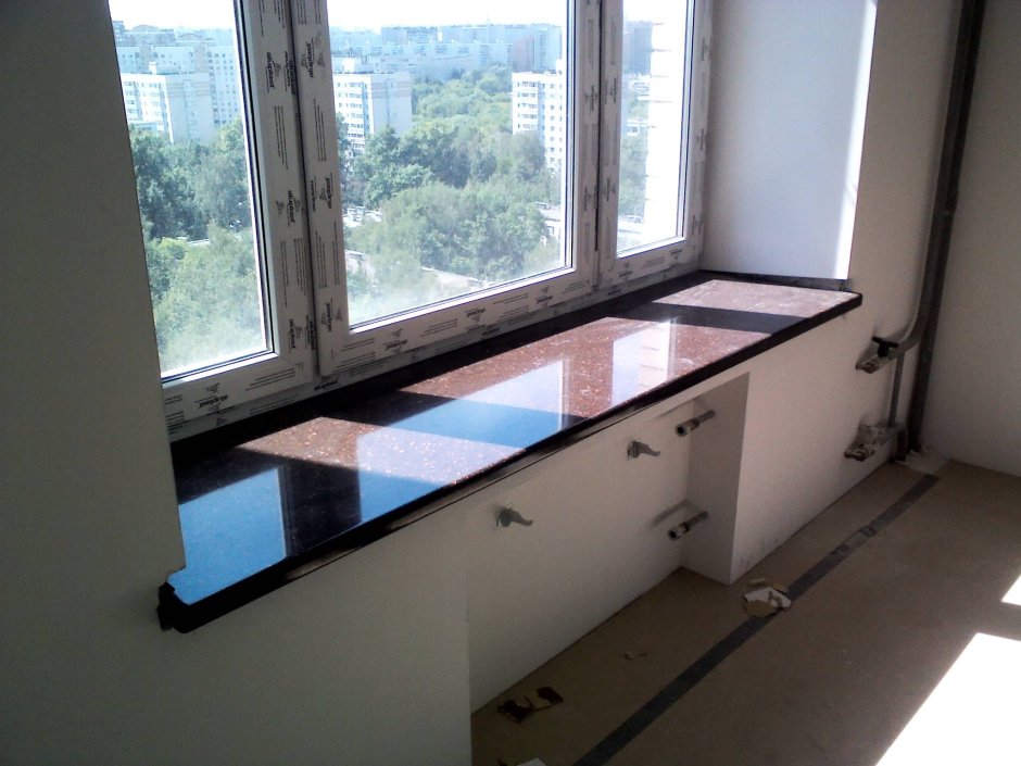 Крашенный подоконник