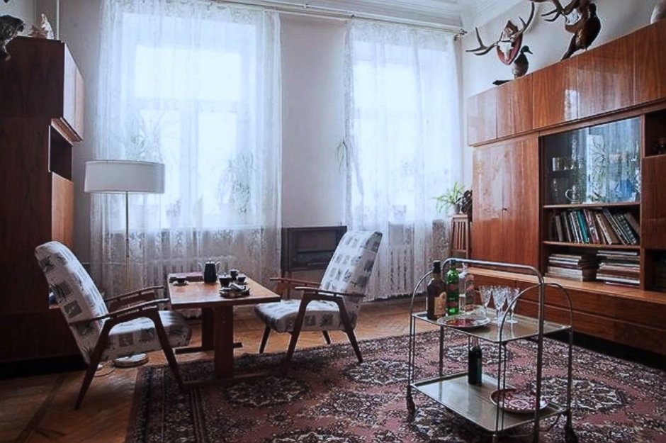 Советский интерьер