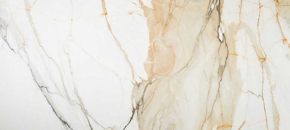 Плитка настенная Calacatta Gold 40x25 см 1.4 м мрамор цвет бежевый