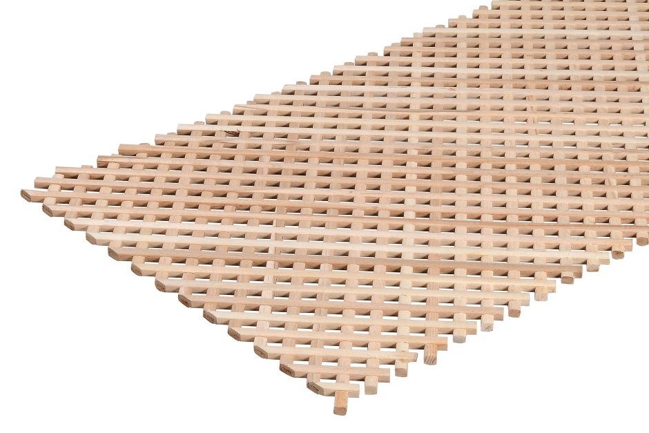 Решетка деревянная 1200х600 бук