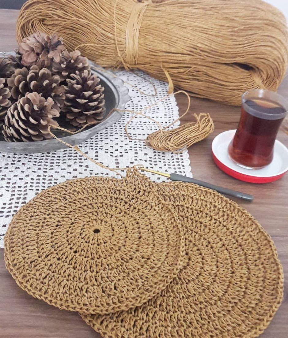 Коврик из шпагата