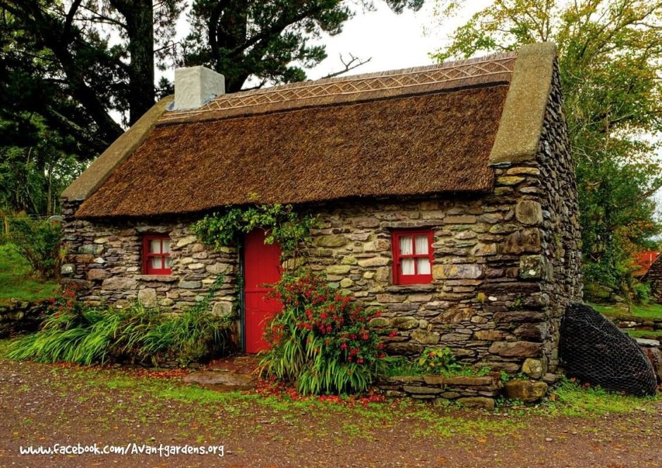 Каменные домики Ирландии
