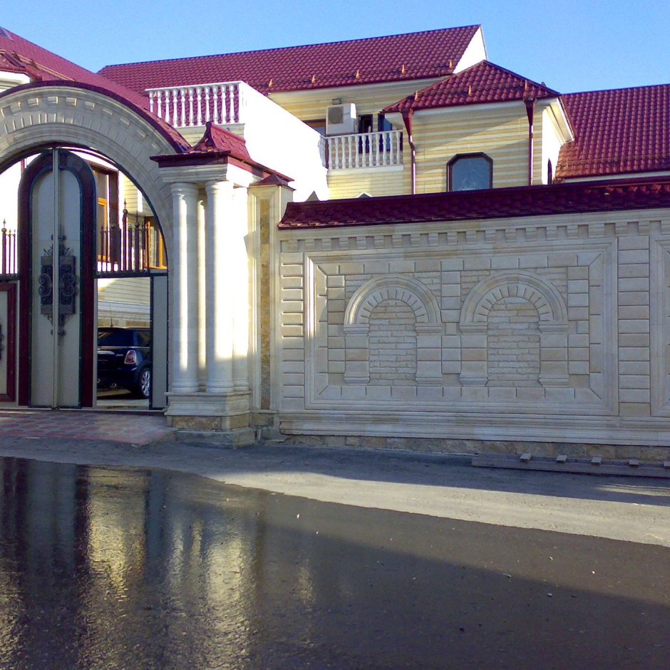 Ворота Дагестанский камень