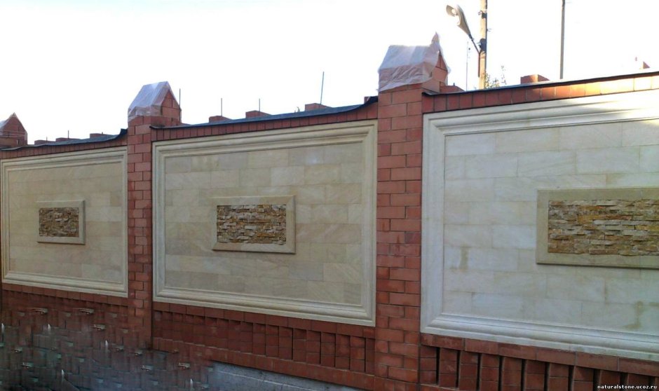 Забор Дагестанский камень