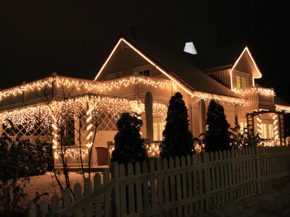 Бахрома уличная светодиодная 25 м