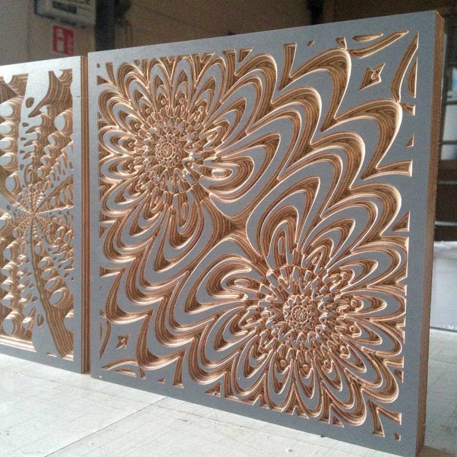 CNC МДФ панели