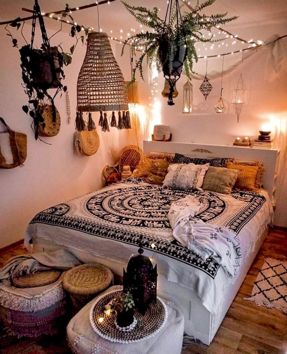 Cozy Bedroom Decor ideas Boho комната