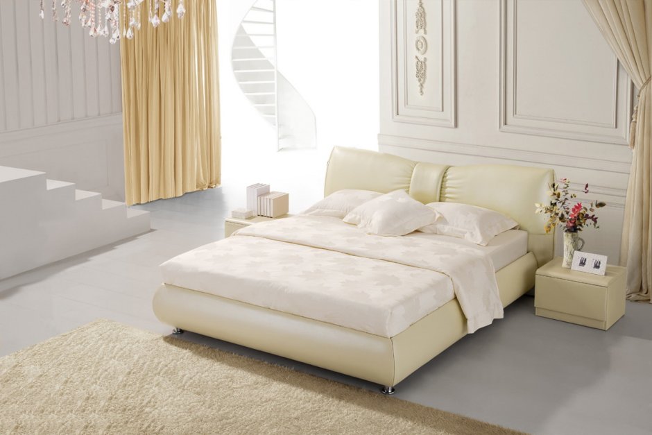 Кровать 160х200 из экокожи Tatami ay203a