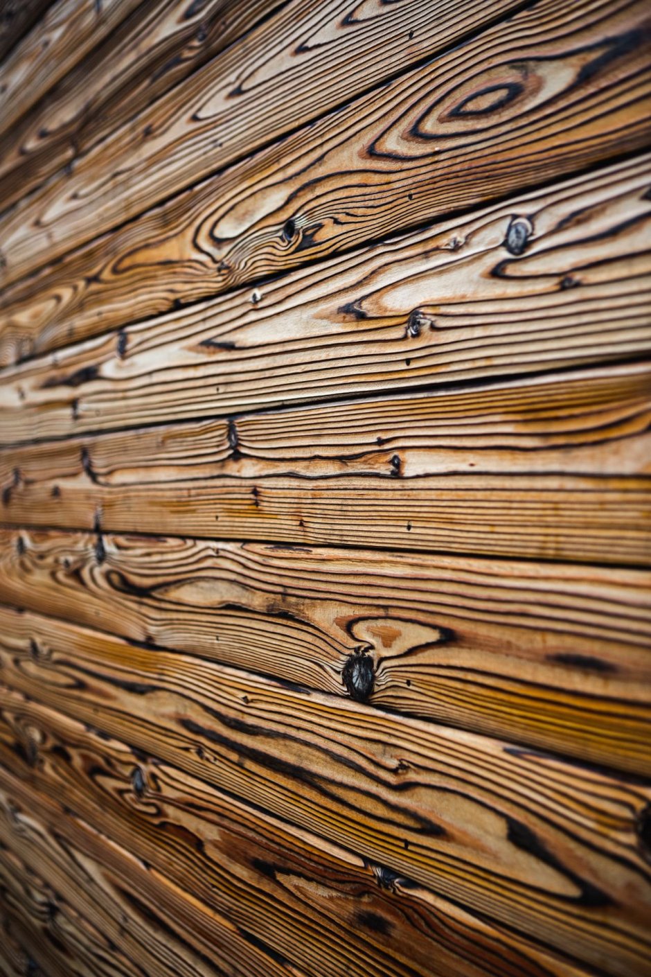 Shou Sugi ban мебель