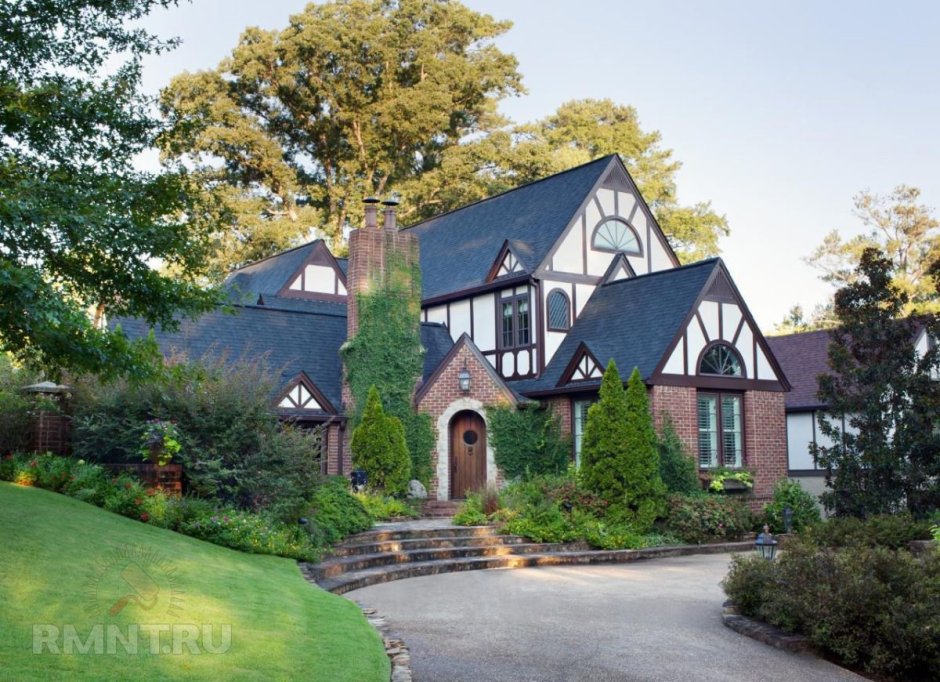 Стиль Тюдор (Tudor Revival Cottage) интерьеры