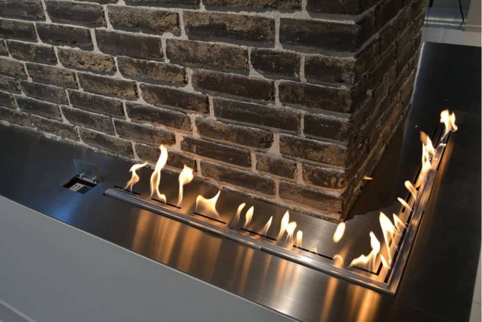 Биокамин Decoflame Denver e-ribbon Fire Round