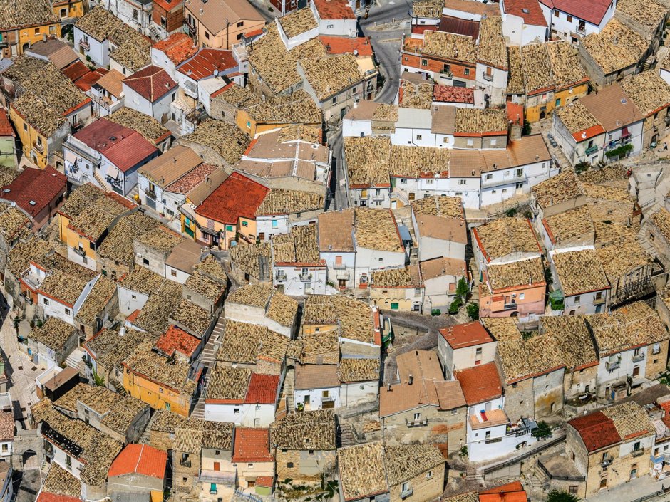 Крыши итальянских домов