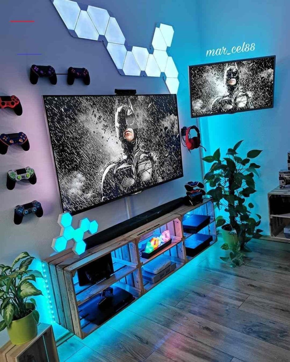 Игровая комната геймера