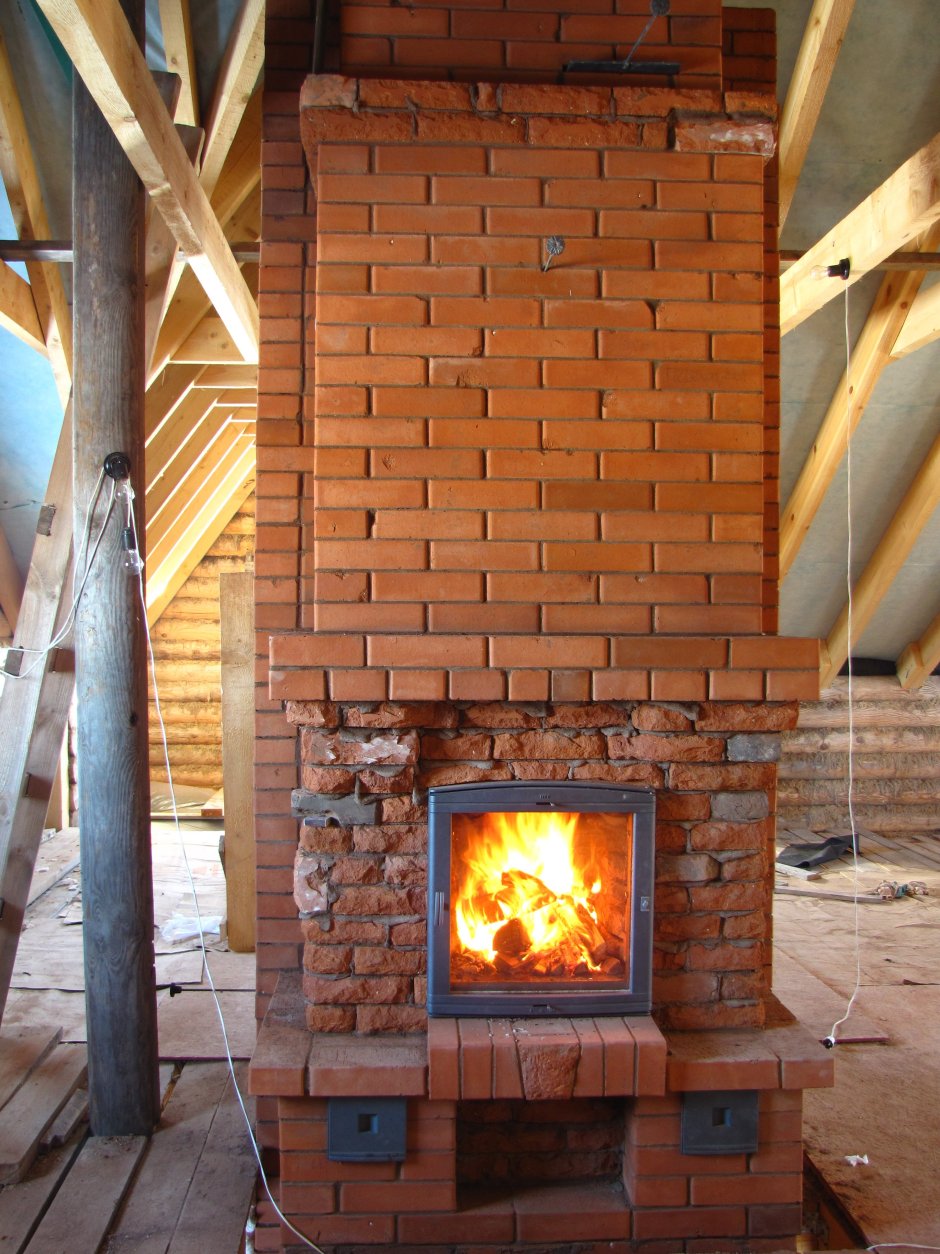 Каминопечь шведка