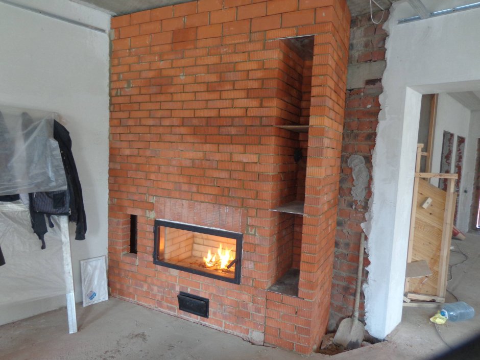 Печь в доме