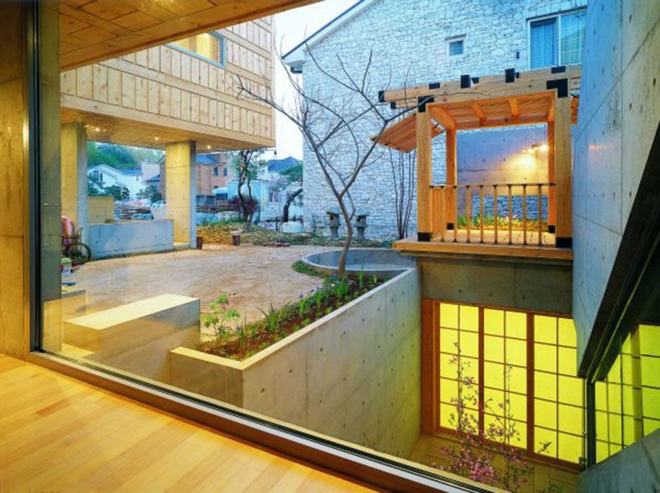 Дома в корейском стиле современная