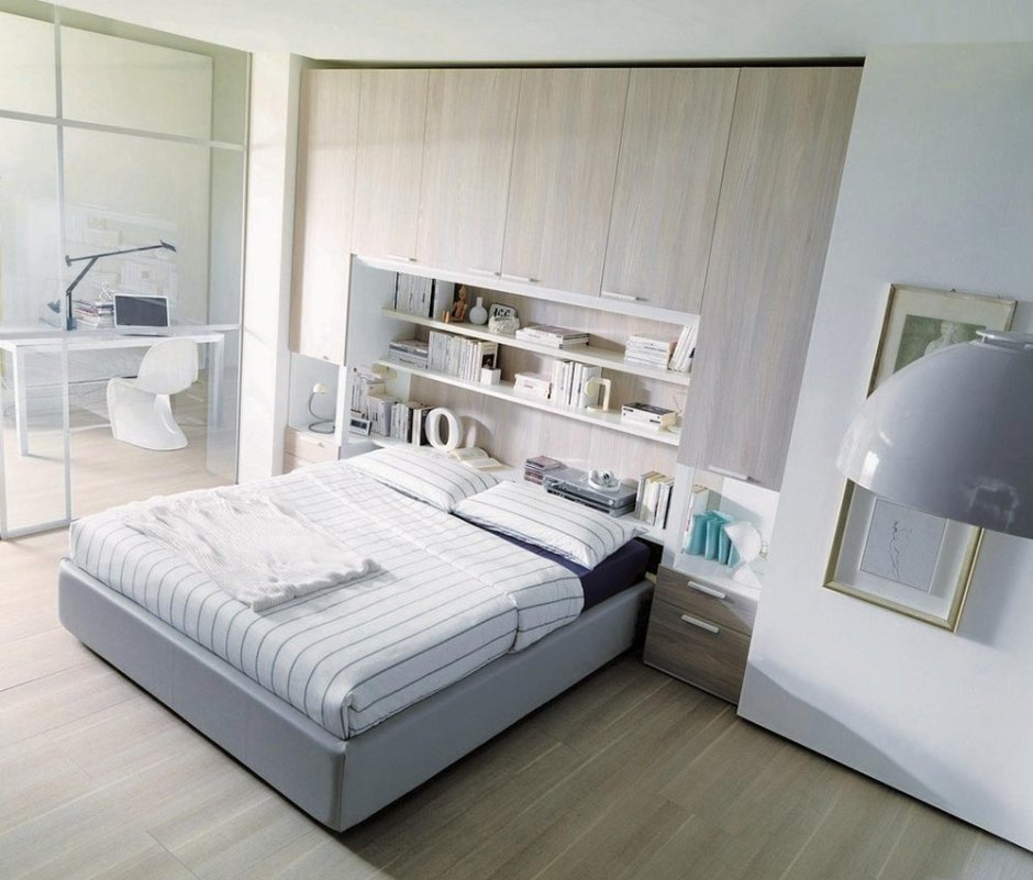 Система хранения в спальне