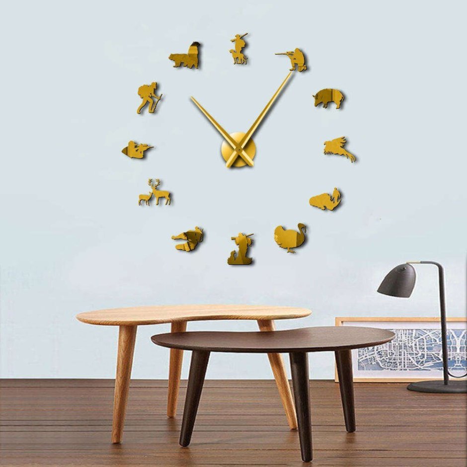3d часы DIY Clock 12s022-g