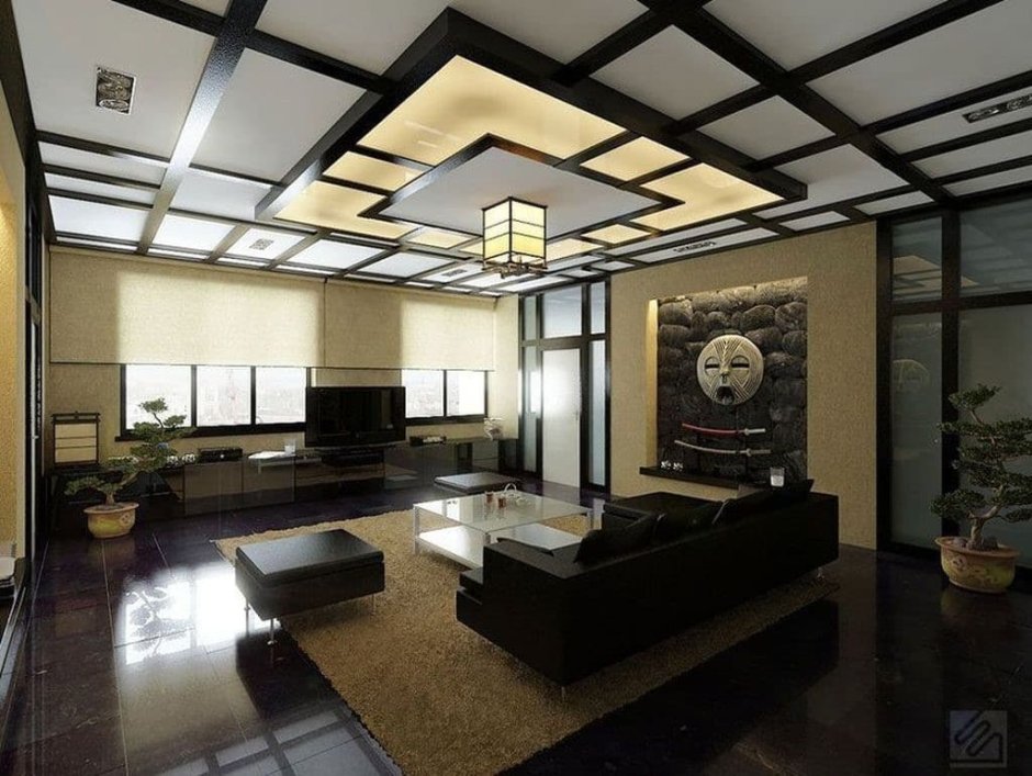 Потолок в китайском стиле
