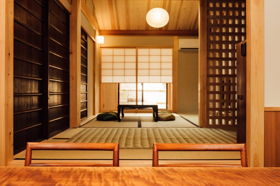 Комната для медитаций в японском стиле