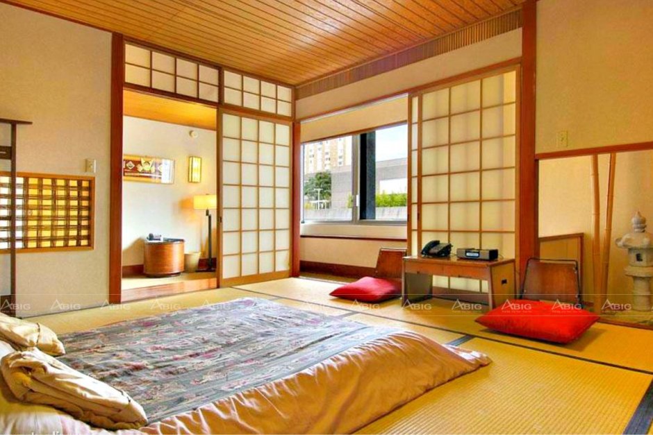 Спальня в японском доме