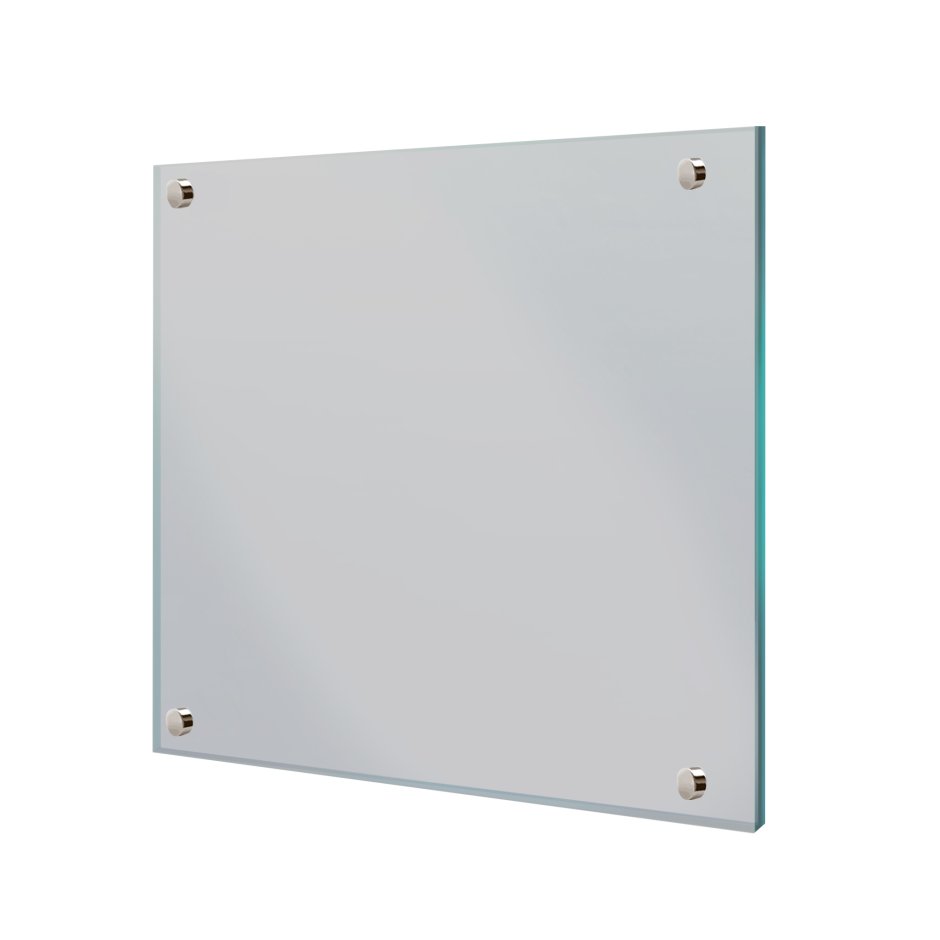 Защитная панель из закаленного стекла (экран для кухни) 600*600*4мм