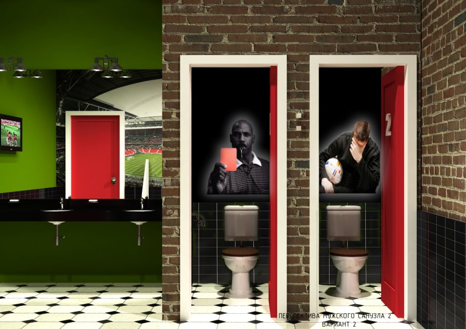 Креативные туалеты в барах