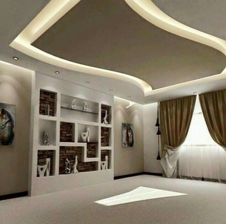 Дизайнерские потолки из гипсокартона