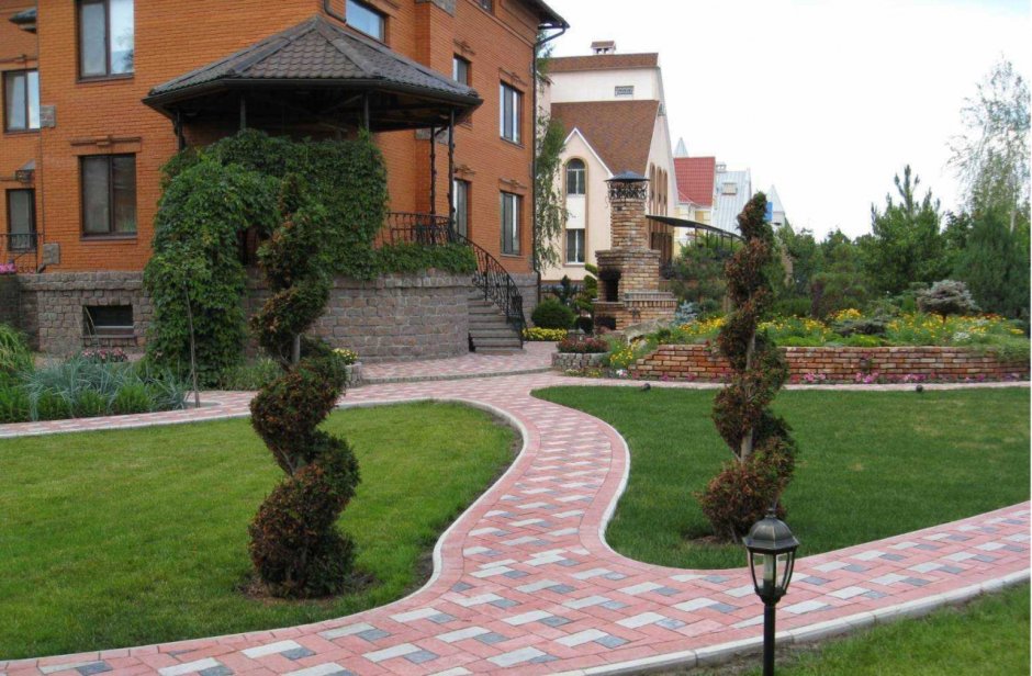 Плитка для благоустройства территории
